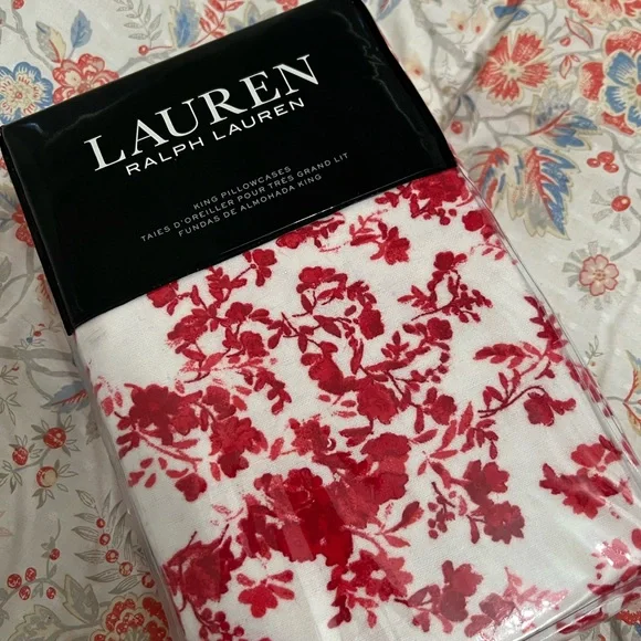 Ralph Lauren King pillowcases (pair in package). - Picture 3 of 4